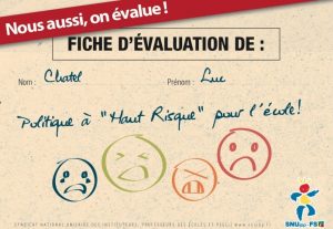 evaluation enseignants