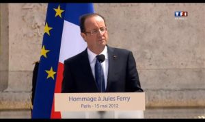 François Hollande discours hommage Jules Ferry Tuileries Discours de François Hollande aux Tuileries