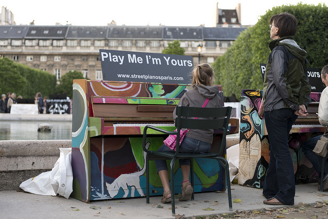 Play Me I'm Yours, Damien Phototrend.fr/Flickr Play Me I'm Yours, Damien Phototrend.fr/Flickr