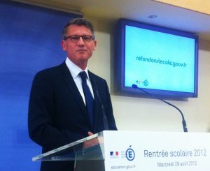 Vincent Peillon conférence rentrée Education nationale