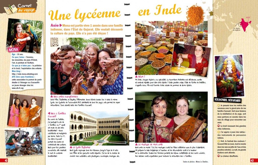 fiche pédagogique voyage Géo ado