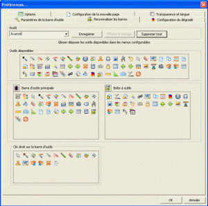 personnaliser barre outils interwrite workspace