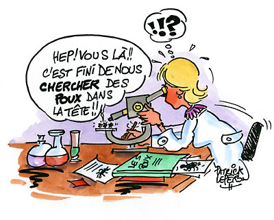 Ne me cherche pas des poux dans la tête !