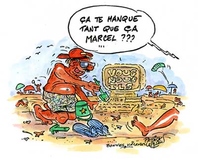 VousNousIls : même sur la plage !
