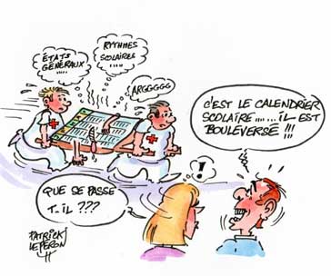 Le calendrier scolaire bouleversé !