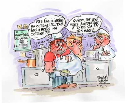 Cantines scolaires : une campagne pour des menus équlibrés !