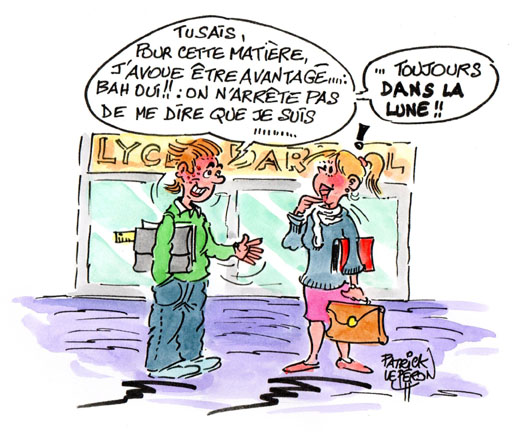 Le lycée un peu ‘spacial’ !