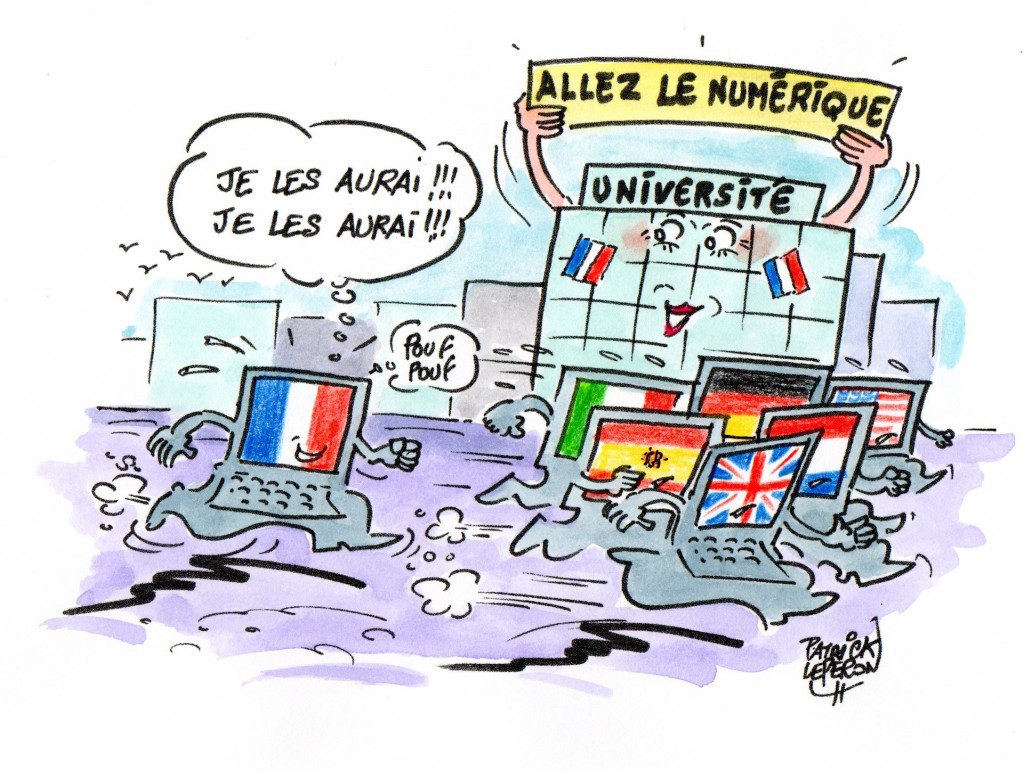 Le numérique à l’université : bravo la France !