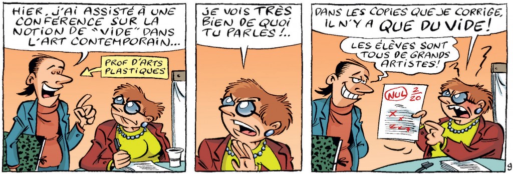 De l’art du Vide, vu par Les Profs…