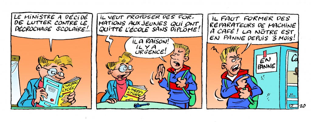 Machine à café, la solution miracle au décrochage scolaire ?