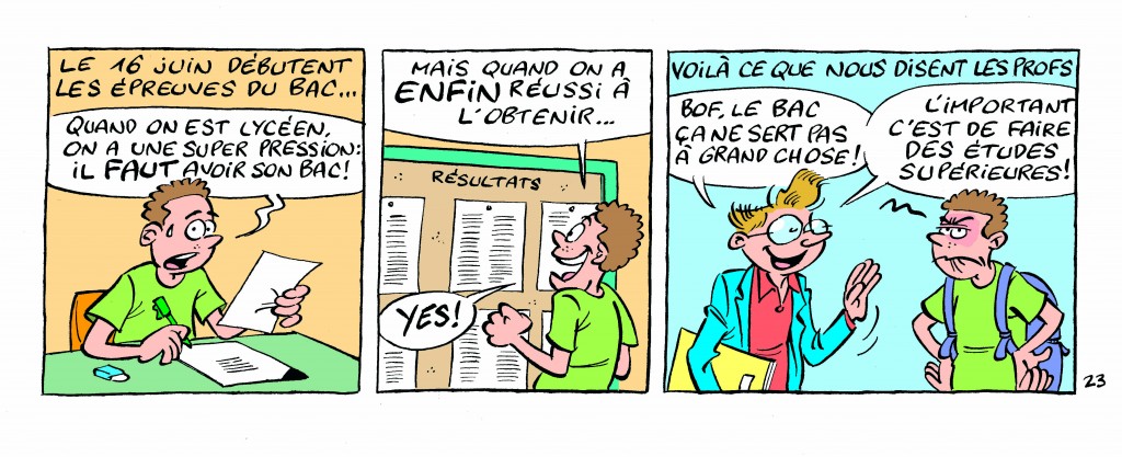 Le bac ne sert à rien !