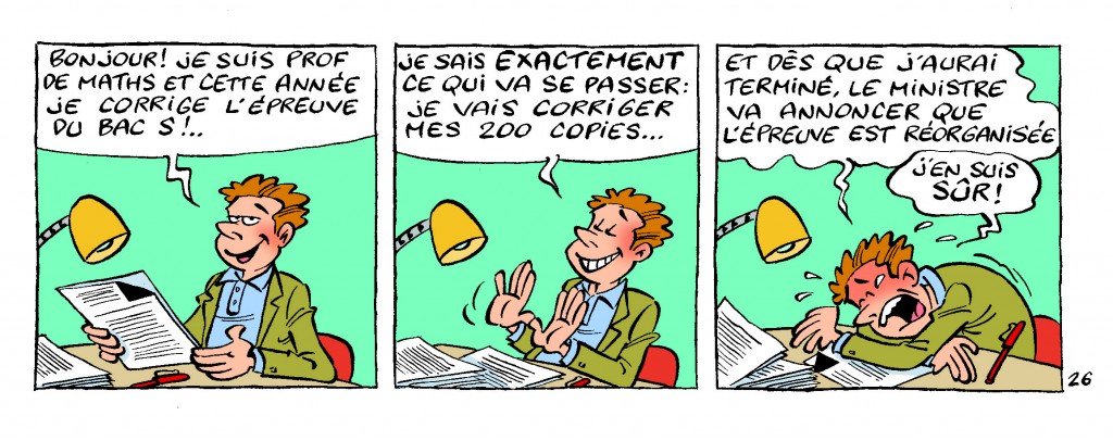 Les correcteurs du bac S au bord de la crise de nerfs !