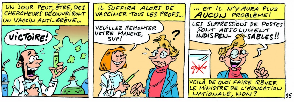 La grève, maladie honteuse chez les enseignants ?