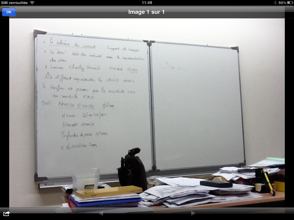 Dyslexique, elle prend ses notes sur un iPad