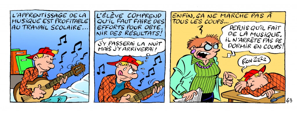 La musique n’adoucit pas toujours les moeurs…