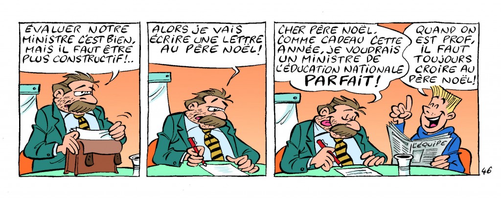 Les Profs croient encore au père Noël !