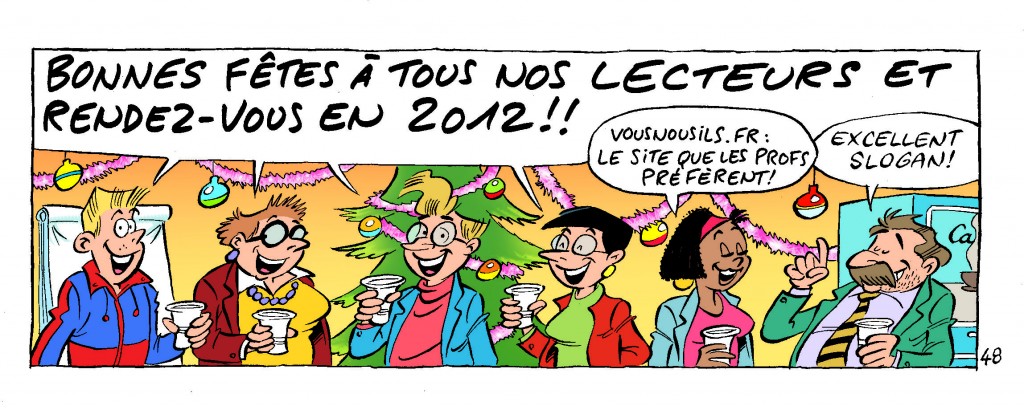 Vousnousils.fr et les Profs vous souhaitent d’excellentes fêtes !