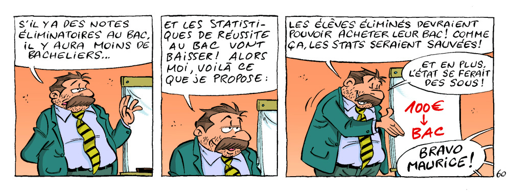 Pour cent euros, on n’a plus rien… sauf le bac !