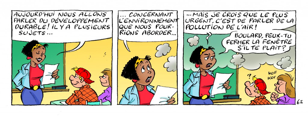 Alerte à la pollution dans la classe !