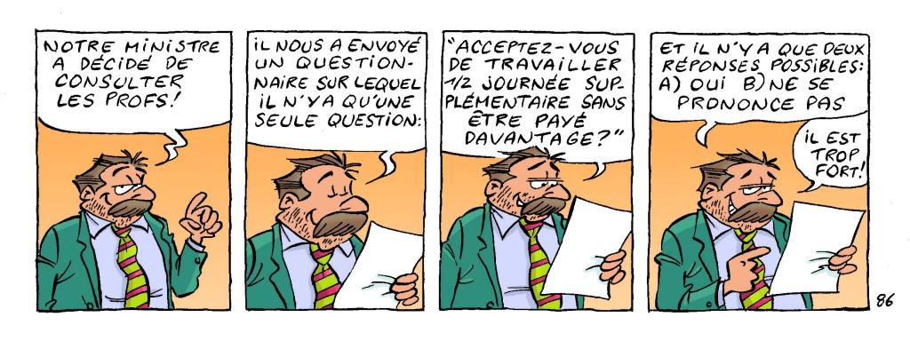 Les Profs doivent-ils être payés plus pour travailler le mercredi matin ?