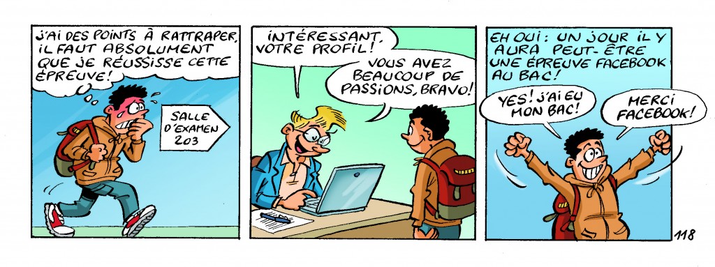 Facebook : bientôt une épreuve au rattrapage du bac ?