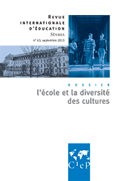 revue internationale sèvres école diversité cultures
