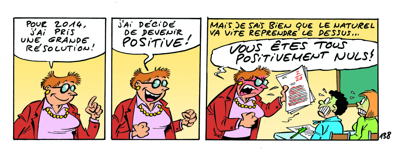 Etre gentil avec ses élèves : une résolution impossible à tenir pour les Profs !