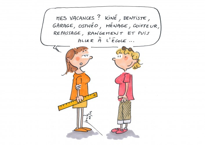 Vacances des profs : deux mois de détente ?
