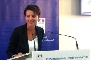 Najat Vallaud-Belkacem conférence rentrée 2014 Najat Vallaud-Belkacem conférence rentrée 2014