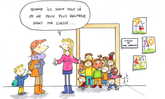 Maternelle : en classe, des élèves serrés comme des sardines !