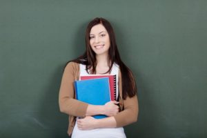enseignante stagiaire