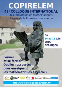 Affiche Colloque Copirelem