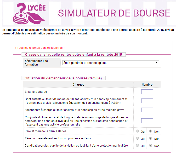 Bourse scolaire : un nouveau service en ligne pour les parents