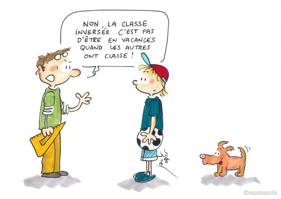 Pour les élèves, classe inversée rime avec vacances anticipées !
