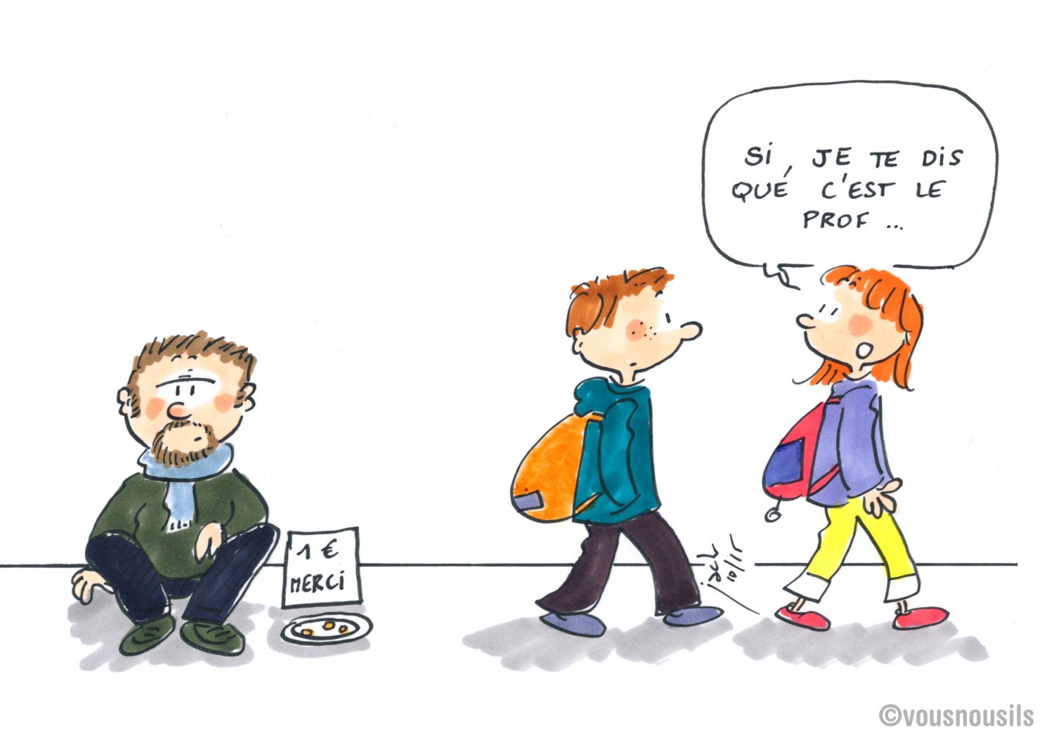 Enseignants Un Vrai Salaire De Misere Vousnousils