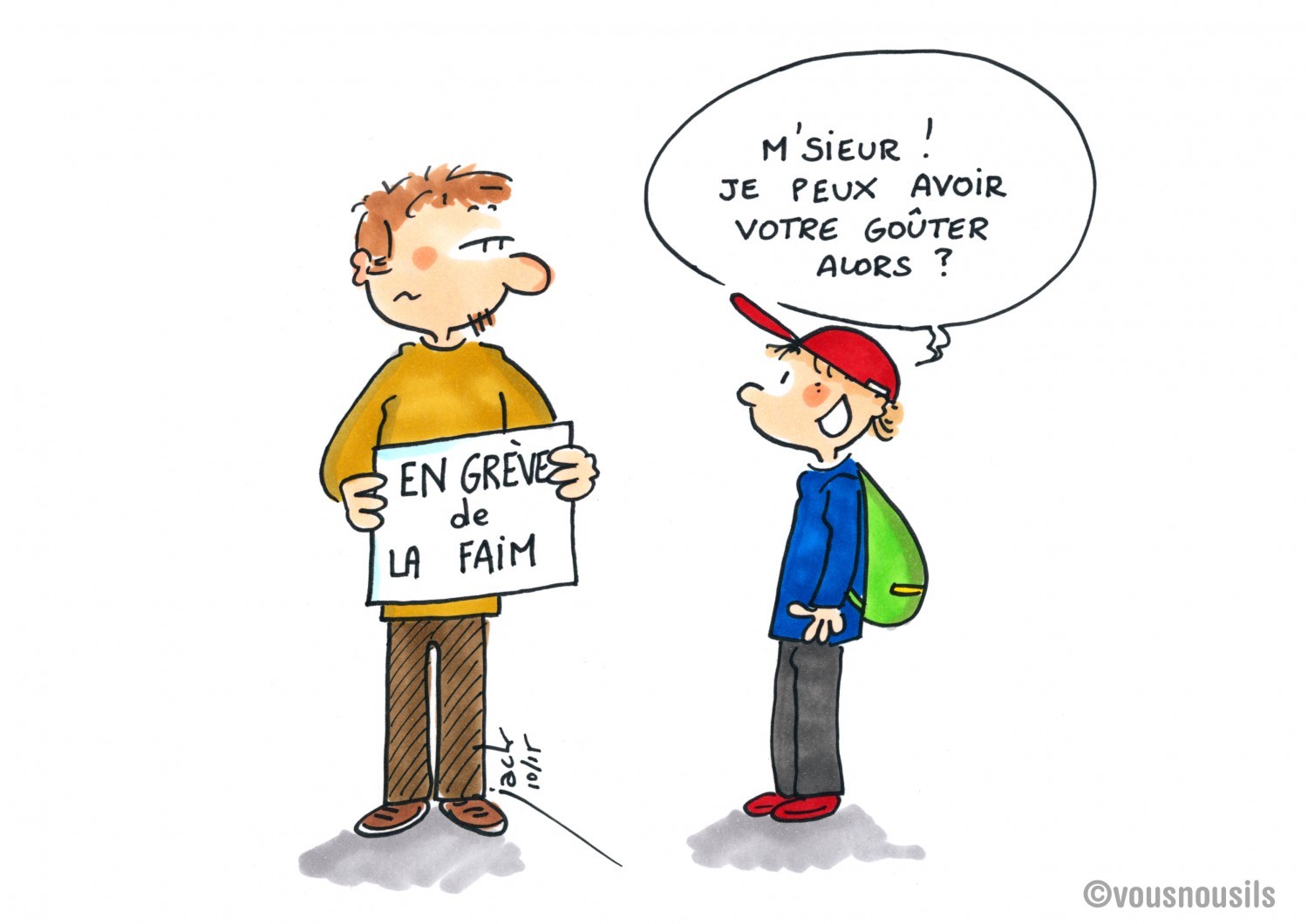 Colombes : pour les profs, la faim justifie les moyens !