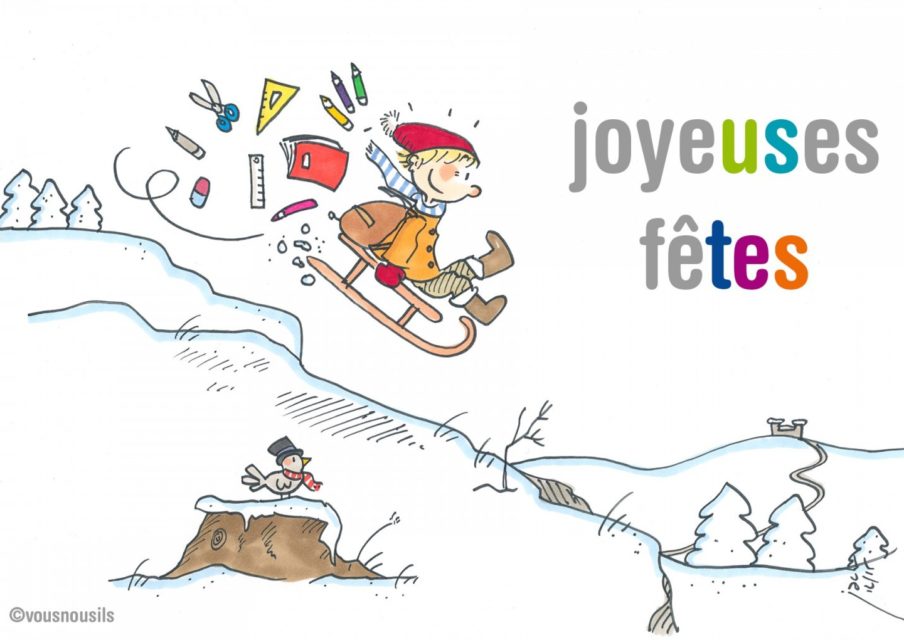 Vousnousils souhaite de bonnes fêtes à ses lecteurs !