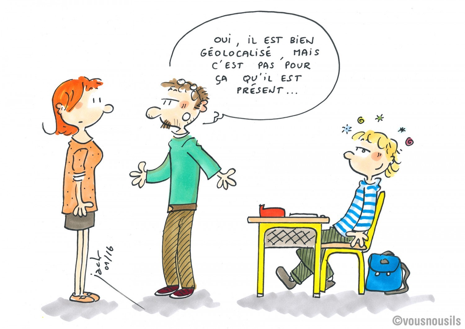 Newschool  contre certaines formes d’absences, même la technologie ne