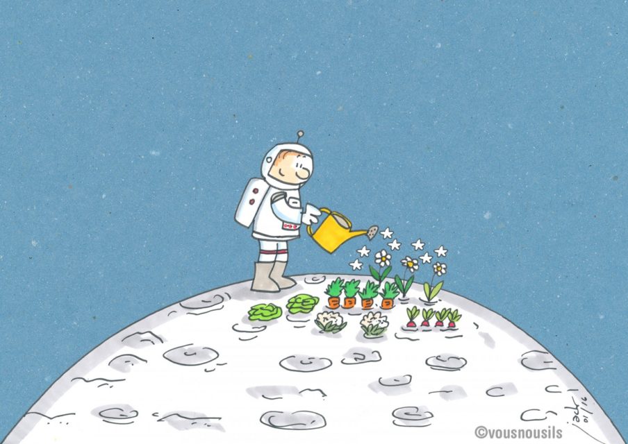 Bientôt des potagers sur Mars ?
