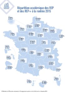 Carte éducation prioritaire