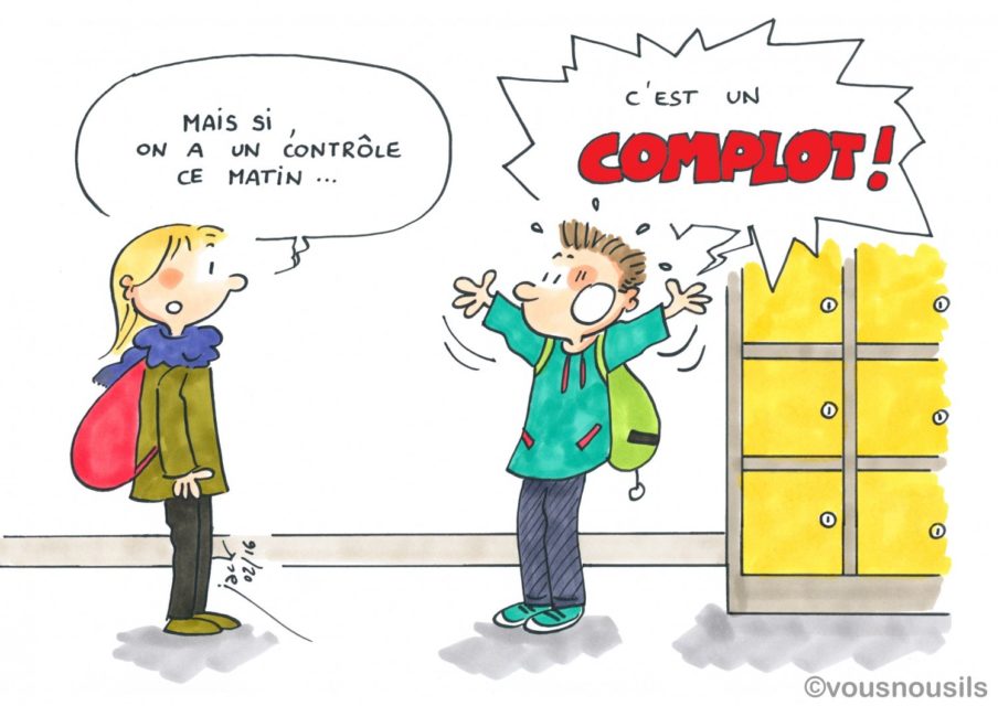 Les contrôles surprises, de vrais complots contre les élèves !
