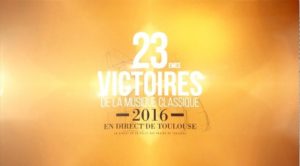 Victoires de la Musique Classique 2016
