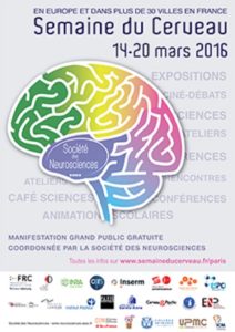Affiche semaine du cerveau 2016