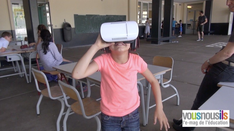 Découverte des volcans à l’école, en réalité virtuelle