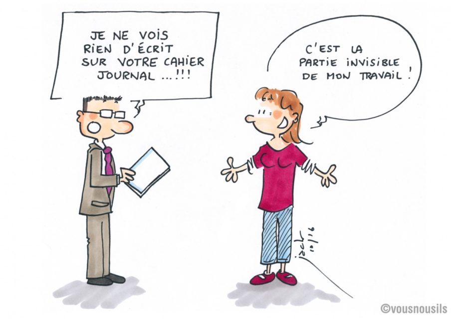 Temps de travail des profs : l’essentiel est invisible pour les yeux !