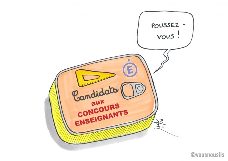 Concours enseignants 2017 : bousculades en vue !