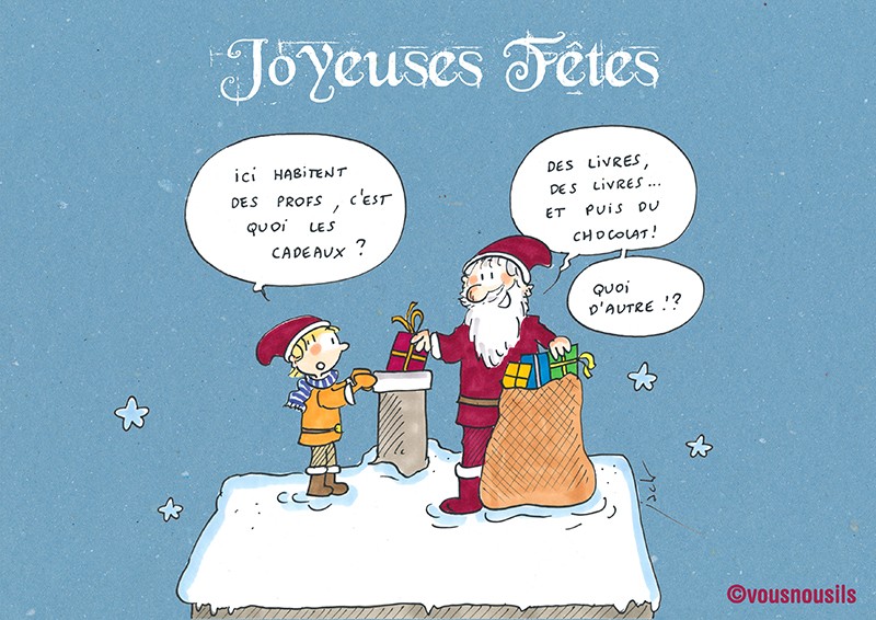 Enseignants, le Père Noël est passé !