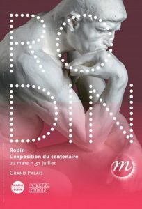 Affiche Expo Rodin Centenaire Grand Palais