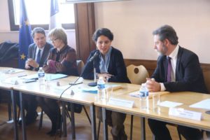 Najat Vallaud-Belkacem à Besançon (Photo : MENESR/@Philippe Devernay)