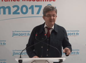 Jean-Luc Mélenchon en conférence de presse le 6 mars 2017 - © chaîne YouTube Jean-Luc Mélenchon